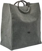 Kosze na bieliznę - Aquanova Kosz na pranie JADA silver grey - miniaturka - grafika 1