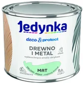 Farby zewnętrzne - Jedynka D&P-farba, matowa, zielona jasna, 0.2l - miniaturka - grafika 1