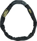 Łańcuchy rowerowe - Burg-Wächter Połączenie uzyskuje się nawet możliwość regulacji na szyfr cyfry-blokada łańcuch, wysokiej jakości nieosłonięty, 6 MM grubości, 90 cm długości, 280 °C 90 Black, czarny 280 C 90 BLACK - miniaturka - grafika 1