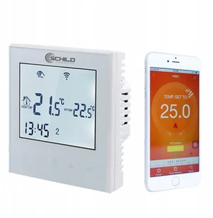 Regulator Temperatury Pokojowy Termostat Sterownik - Akcesoria grzewcze - miniaturka - grafika 2