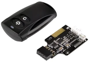 Silverstone ES02-USB SST-ES02-USB bezprzewodowy wyłącznik reset do komputera 2.4G Interfejs USB 2.0 9-Pin 53014 - Tuning komputera - akcesoria - miniaturka - grafika 3