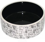 Miski dla psów - Yarro YARRO Miska ceramiczna dla psa z napisem DOG 15,5x6cm [Y2718] ZH_07179 - miniaturka - grafika 1