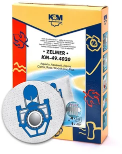 K&M Worek do odkurzacza K&M KM 49.4020 (12 sztuk) - Worki do odkurzaczy - miniaturka - grafika 2