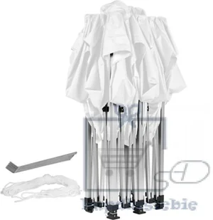 Namiot ogrodowy 3 x 6 INSTENT - biały - Pawilony ogrodowe - miniaturka - grafika 6