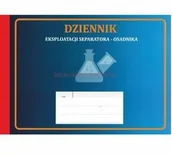 Druki akcydensowe - Firma krajewski Dziennik eksploatacji separatora - osadnika [Pu/A-151] Pu/A-151 - miniaturka - grafika 1