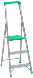 Drabex 996 99674665 Drabina wolnostojąca 6 stopniowa z półką i haczykiem wysokość robocza 3,29m) 74665-uniw - Drabiny - miniaturka - grafika 6