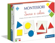 Gry planszowe - Clementoni Montessori Kształty i kolory 50692 - miniaturka - grafika 1
