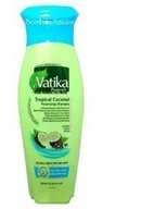 Szampony do włosów - Dabur VATIKA Szampon do włosów Tropikalny kokos zwiększający objętość 200ml VA114 - miniaturka - grafika 1