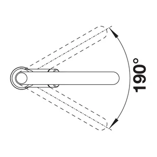Blanco CARENA-S szarość skały 521359 - Baterie kuchenne - miniaturka - grafika 4