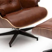 Fotele - D2.Design Fotel Vip brązowy/walnut 5902385715768 - miniaturka - grafika 1