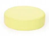 Fotele i pufy dla dzieci - Pufka okrągła - kolor cytrynowy - miniaturka - grafika 1