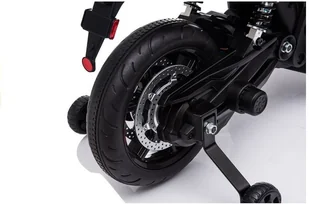 Import LEANToys Pojazd Aprilia A007 czarny - Pojazdy elektryczne dla dzieci - miniaturka - grafika 9