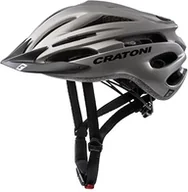 Kaski rowerowe - Cratoni Dziecięcy kask rowerowy, szary, rozmiar L-XL (58-62 cm) - miniaturka - grafika 1