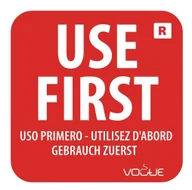 Opakowania gastronomiczne - Vogue Naklejka "Use First" | 1000 szt. E149 - miniaturka - grafika 1
