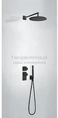 Baterie podtynkowe - Tres zestaw podtynkowy termostatyczny czarny 20635201NM 20635201NM - miniaturka - grafika 1