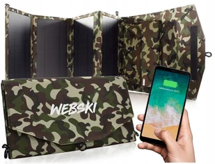 ASUS Składany Przenośny Panel Solarny 20W Na Camping - Ładowarki do telefonów - miniaturka - grafika 41