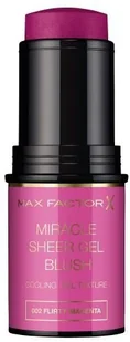 Max Factor Miracle Sheer róż 8 g dla kobiet 002 Flirty Magenta - Róże do policzków - miniaturka - grafika 2