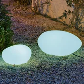 Lampy ogrodowe - NewGarden lampa solarna Petra z kablem, 40 cm - miniaturka - grafika 1