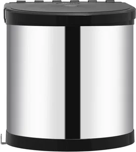 FENIKS vidaXL do zabudowy, stal nierdzewna, 8 L vidaXL - Kosze na śmieci - miniaturka - grafika 2