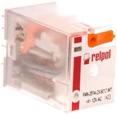Sterowniki i przekaźniki - Relpol Przekaźnik przemysłowy 4P 12V AC AgNi R4N-2014-23-5012-WT 860628 - miniaturka - grafika 1