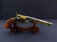 Repliki - broń - Denix SA REPLIKA REWOLWER KAWALERII USA, S.Colt NA STOJAKU MODEL 1040L+801 1040L+801 - miniaturka - grafika 1