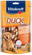 Przysmaki dla psów - Vitakraft Vitakraft pure DUCK Bonas kości z wapniem kaczka 80 g | - miniaturka - grafika 1