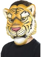 Dodatki do strojów karnawałowych - Smiffys dziecięce unisex Tiger maska, One Size, żółty i czarny,,,,, 46976 - miniaturka - grafika 1