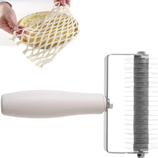 Hendi Rolka tnąca do ciasta wzór siatki Profi Line 515129 515129 - Akcesoria gastronomiczne - miniaturka - grafika 2