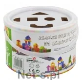 Klocki - Brimarex Drewniane Klocki - miniaturka - grafika 1