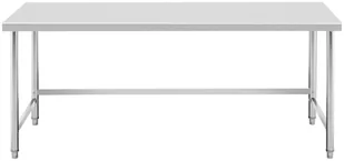 Royal Stół roboczy 200 x 90 cm obciążenie do 100 kg Catering RCAT-200/90-PS - Stoły gastronomiczne - miniaturka - grafika 5