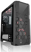Obudowy komputerowe - Azza Storm 6000B Gaming RGB bigi Wieża Czarny Retail CSAZ-6000RGB STORM Black - miniaturka - grafika 1
