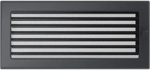 Parkanex kominkowa grafitowa żaluzja 17x37 szara - Kratki wentylacyjne - miniaturka - grafika 2