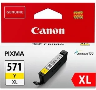 Canon Tusz CLI 571Y XL do Pixma MG 5750/6850/7750 | 11ml | yellow 0334C001 - Tusze oryginalne - miniaturka - grafika 4