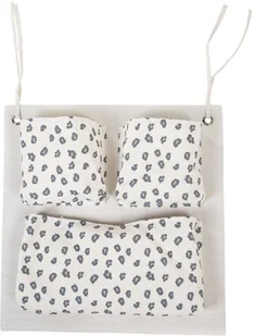 Childhome Organizer płócienny 50 x 48 cm Leopard - Pojemniki na zabawki - miniaturka - grafika 3