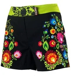 Extreme Hobby Spodenki damskie, Athletic Folk, rozmiar XS, czarny - Kimona, stroje i obuwie - miniaturka - grafika 2