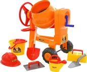 Samochody i pojazdy dla dzieci - Wader Betoniarka 50649 P pudełko - miniaturka - grafika 1