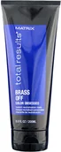 Maski do włosów - Matrix Maska neutralizująca miedziane i miedziano-złote odcienie Brass Off 200ml - miniaturka - grafika 1