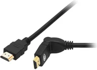 Kable - BLOW Kabel HDMI HDMI 3m kątowy (92-653#) - miniaturka - grafika 1