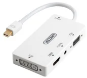 Adaptery i przejściówki - Unitek Adapter AV miniDisplayPort na HDMI/DVI/VGA/Audio Y-6354 - miniaturka - grafika 1