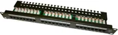 Akcesoria do szaf serwerowych - brak danych Patch panel UTP 19" kat.5e 24 porty z listw - miniaturka - grafika 1