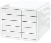 Półki na dokumenty - HAN Pojemnik 5 szuflad iBOX X07464 NB-8040 - miniaturka - grafika 1