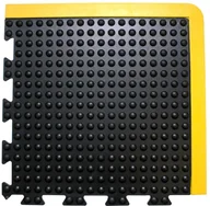 Wycieraczki - Coba Mata Antyzmęczeniowa Bubblemat Connect Czarny/żółty 0.5M X 0.5M - Narożnik - miniaturka - grafika 1