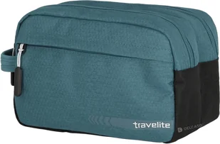 Travelite Kosmetyczka Kick Off niebieska 692022 - Kosmetyczki, organizery i kuferki - miniaturka - grafika 2