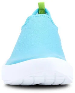 Oofos Buty regeneracyjne OOmg eeZee LOW White/Teal - Klapki i japonki męskie - miniaturka - grafika 4