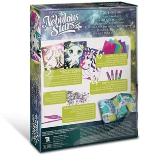 Tween Team Tween Team, zestaw kreatywny Nebulous Stars  brokatowe folie - Zabawki kreatywne - miniaturka - grafika 3