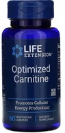 Witaminy i minerały dla sportowców - Life Extension Sklep Life Extension Optimized Carnitine  60 vcaps - miniaturka - grafika 1