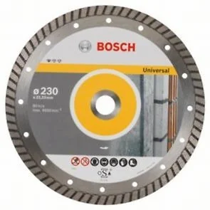 Bosch DIAMENTOWA TARCZA TNĄCA UNIWERSALNA PROFESSIONAL FOR UNIVERSAL TURBO 230 m - Tarcze do pił - miniaturka - grafika 3