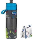 Uzdatniacze wody - Brita Butelka Filtrująca Active +4 Wkłady MicroDis - miniaturka - grafika 1