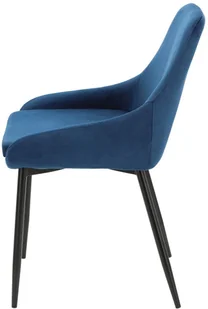 Intesi Krzesło Floyd Velvet niebieskie - Krzesła - miniaturka - grafika 11