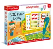 Zabawki konstrukcyjne - CLEMENTONI Mówiące Pióro 500 pytań Liczby 50652 - miniaturka - grafika 1